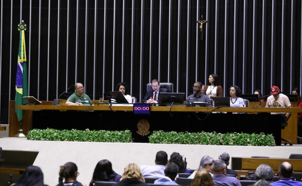 Reconhecimento prestado à CPT colocou em evidência trabalho de agentes e destacou mártires da luta pela terra e por direitos – Vinicius Loures/Câmara dos Deputados
